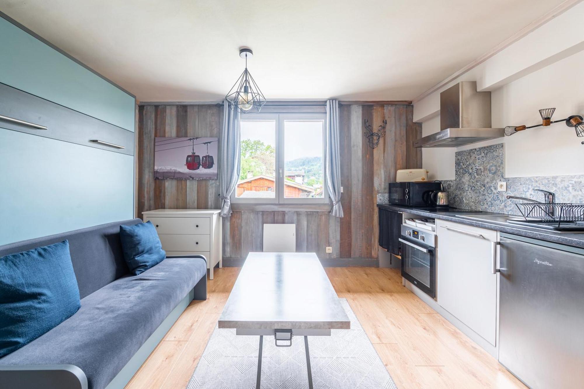 Appartements Vue Mont-Joly A 2 Pas Tramway Mont-Blanc - Studio 1 Piece Saint-Gervais-les-Bains Exterior foto